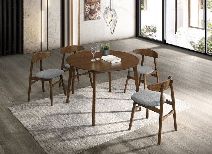 Modrest Castiano - Modern Grey Side Dining Chair (Set Of 2) VGMA-MI-1118