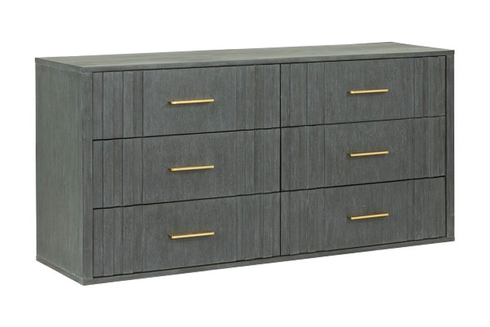 Modrest Manchester- Contemporary Dark Grey Dresser VGWD-HLF2-DR6DRA