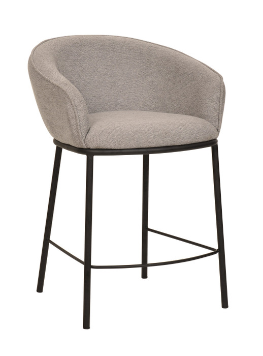 Modrest Rumi - Modern Grey Counter Stool VGFH-0119175-CG-BS