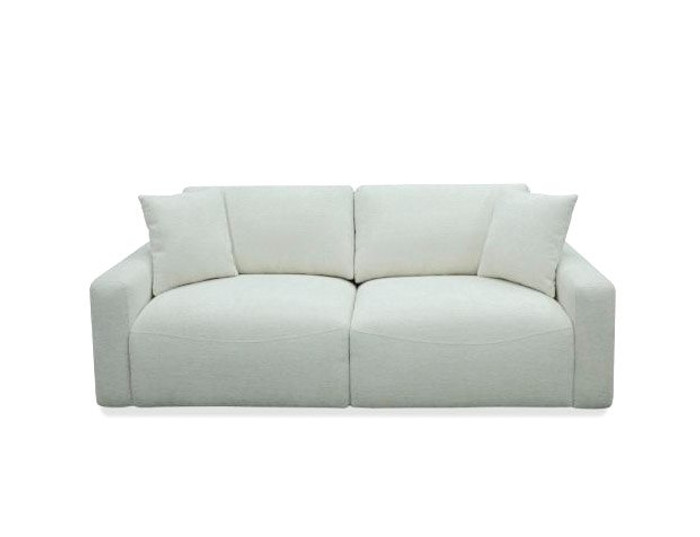 Divani Casa Gloria - Modern White Fabric Sofa VGSX-22052-SOFA-PRL