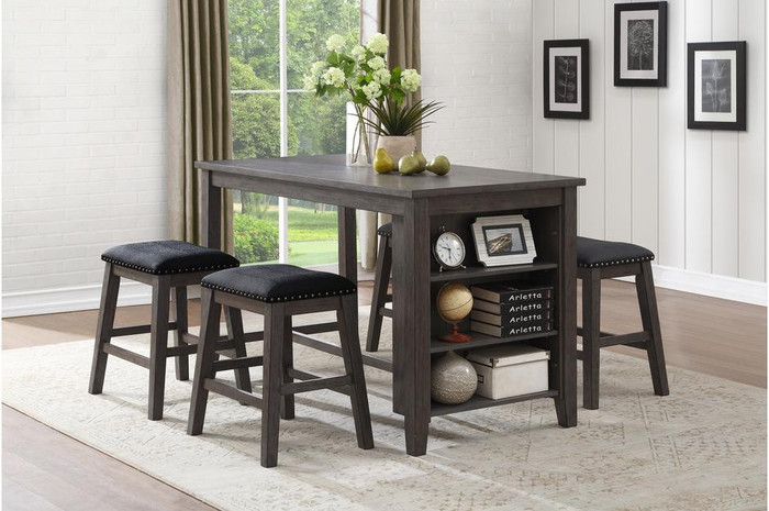 Timbre 5 Piece Set (Dining Table+4 Side Chair) 5603-36*5