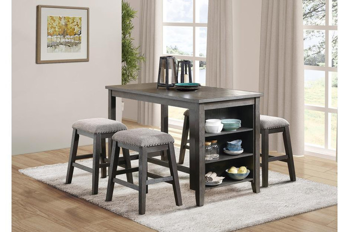 Timbre 5 Piece Set (Dining Table+4 Side Chair) 5603-36F1*5
