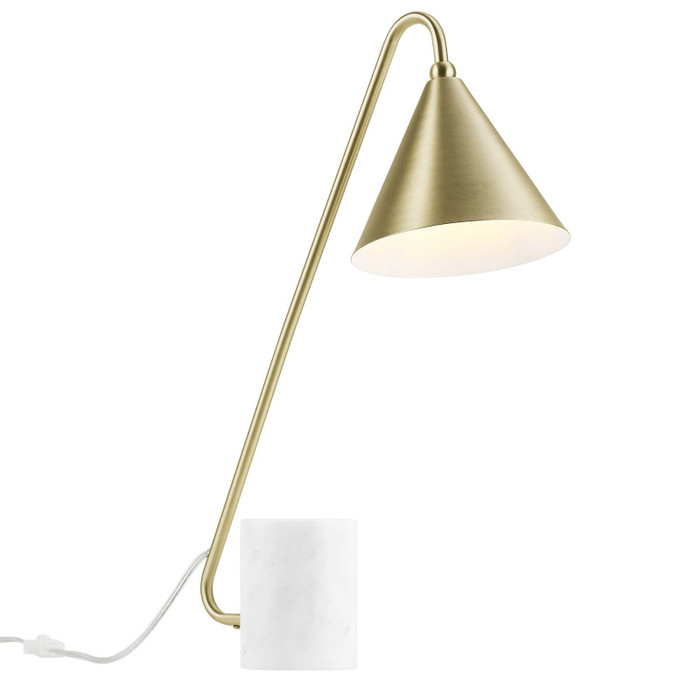 EEI-6530-SBR Ayla Marble Base Table Lamp By Modway
