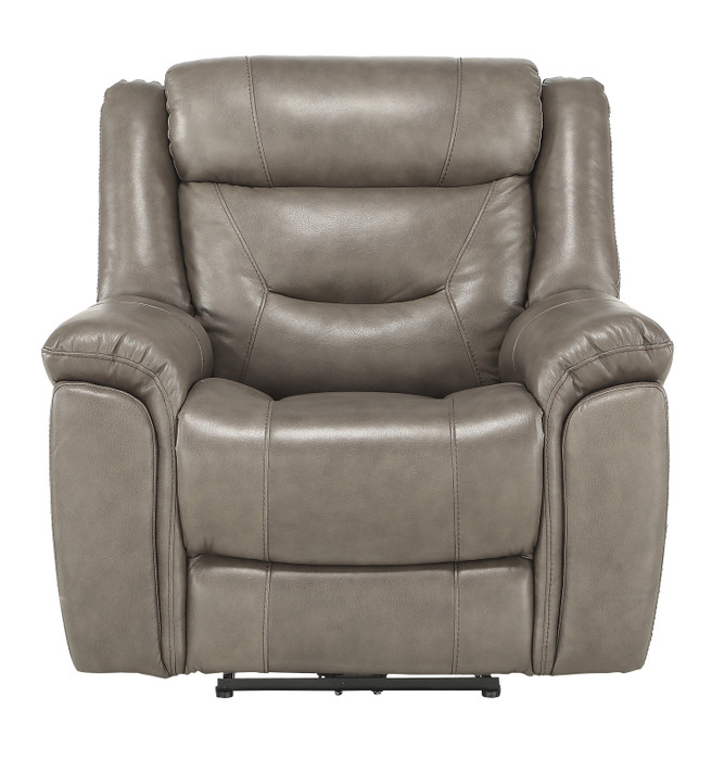 Kennett Power Reclining Chair With Power Headrest And Usb Port 9528BRG-1PWH