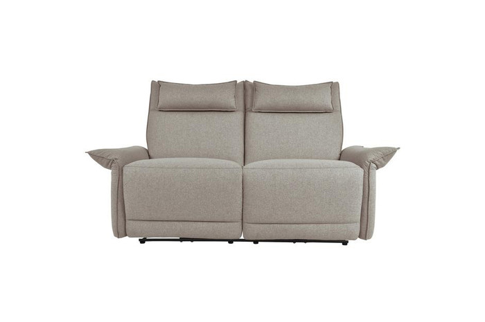 Linette Power Double Reclining Love Seat With Power Headrests 9819TP-2PWH