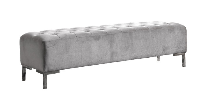 Emerald Home Upholstered Bench-Grey B132-36-03
