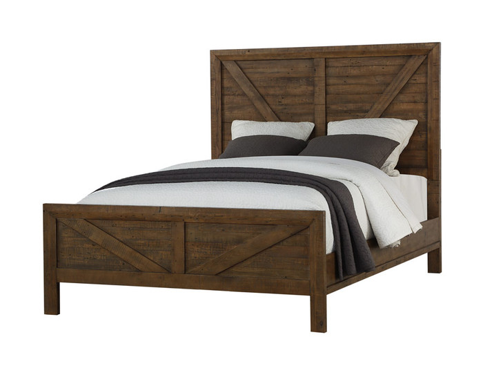 Emerald Home Pine Valley-Complete Queen Bed B744-10-K