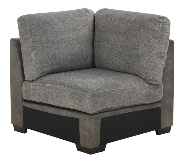 Emerald Home Corner Chair With 3 Pillows-Grey U4551-14-03