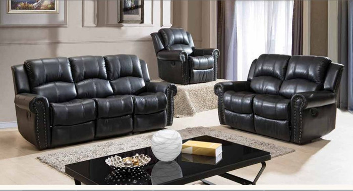 Sf3707 Black Living Room Set By Mcferran Home