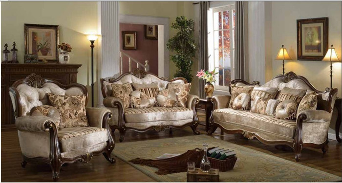 Sf8700 Brown Sofa Set By Mcferran Home