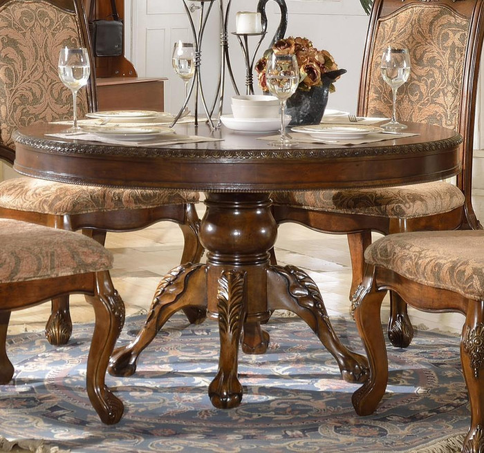 D8500 Dark Brown Dining Table By Mcferran Home