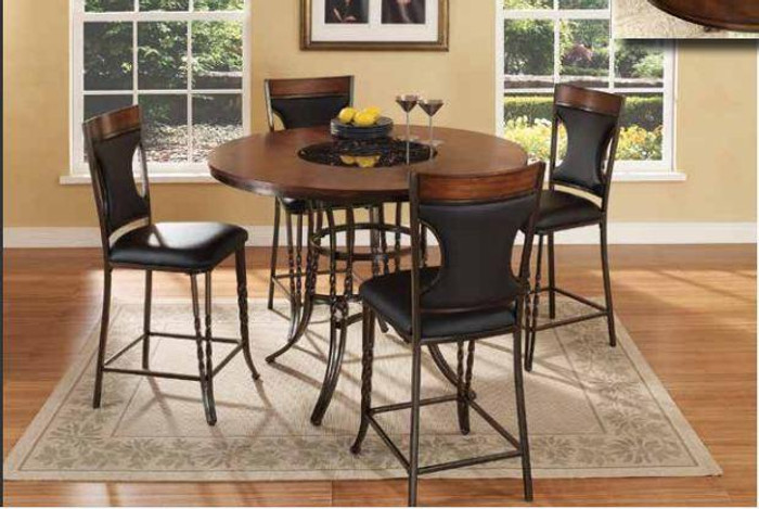 Adyn4836 Dynasty Counter High Dining Table By Mcferran Home