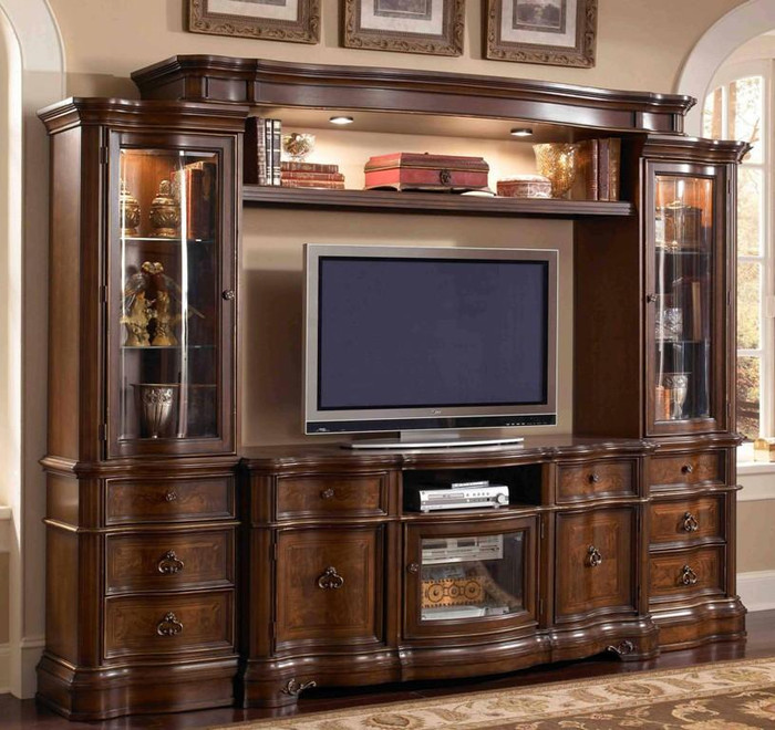 5 Piece Entertainment Center Set E9100 By Mcferran Home