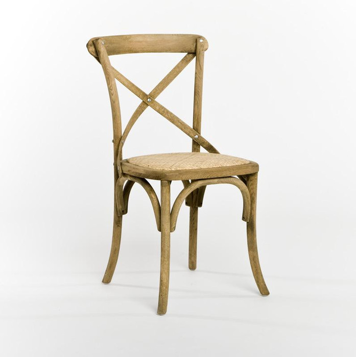 Parisienne Cafe X Back Chair - Fc035 E255 By Zentique