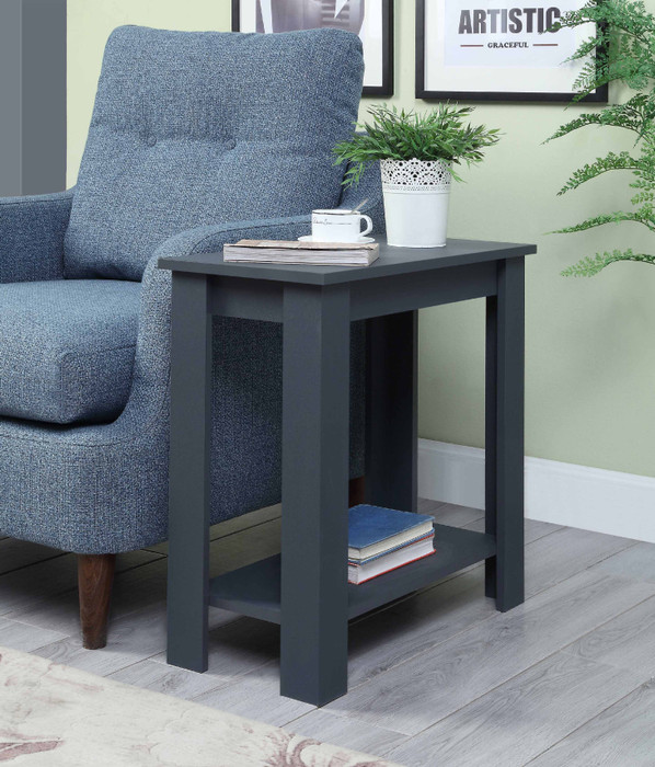 Gray Side Table 7093-GR