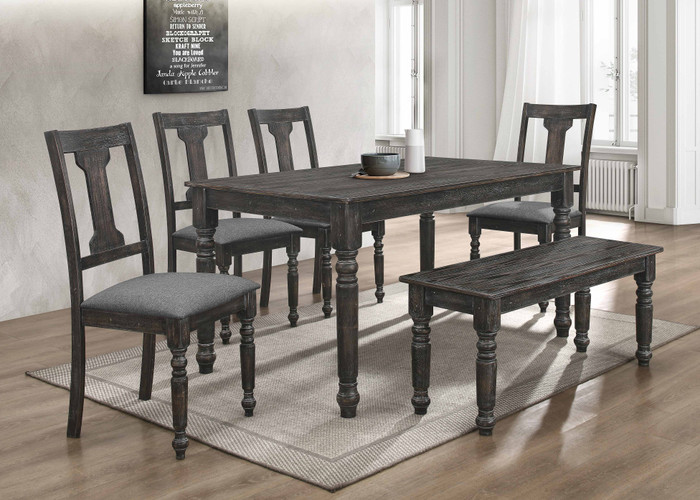 Distressed Dining Table 7816