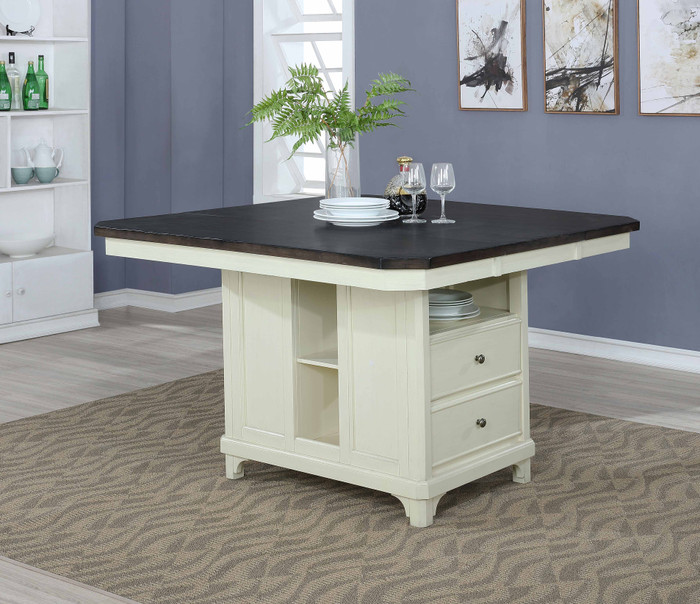 Two-Tone Counter Height Table 7899