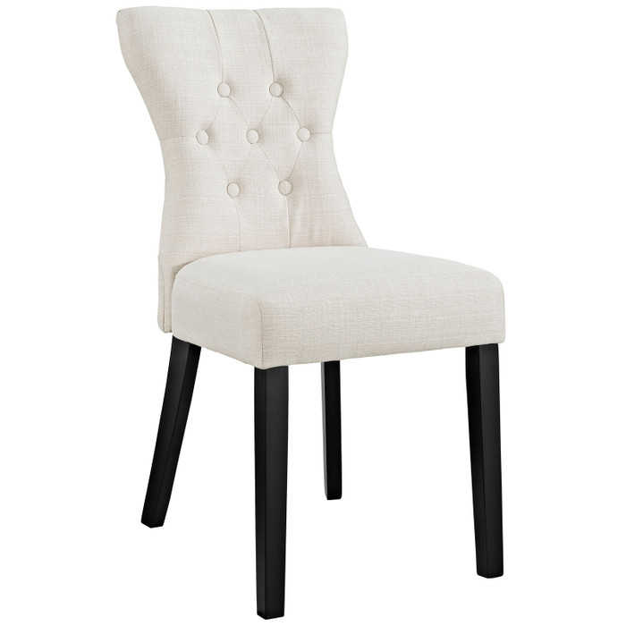 EEI-1380-BEI Silhouette Dining Side Chair By Modway