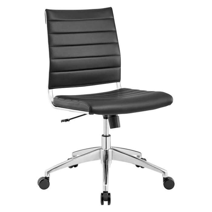 EEI-1525-BLK Jive Armless Mid Back Office Chair By Modway