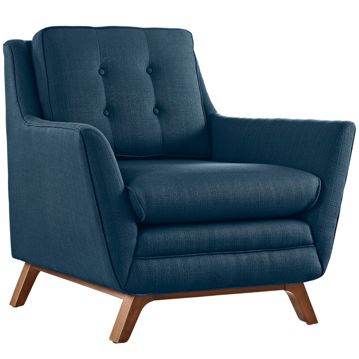 EEI-1798-AZU Beguile Upholstered Fabric Armchair By Modway