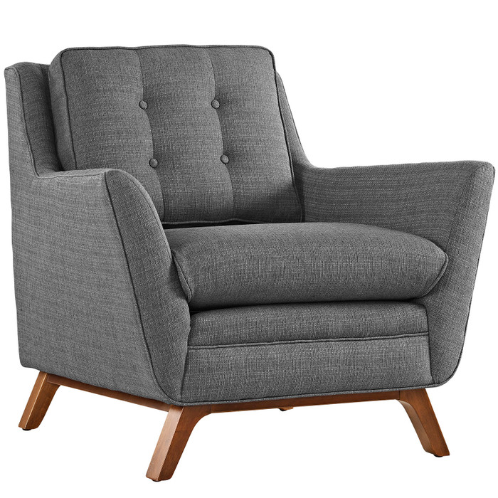 EEI-1798-DOR Beguile Upholstered Fabric Armchair By Modway