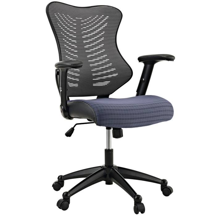 EEI-209-GRY Clutch Office Chair By Modway