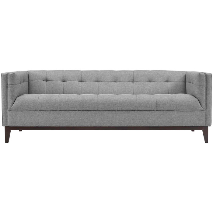 EEI-2135-LGR Serve Upholstered Fabric Sofa By Modway