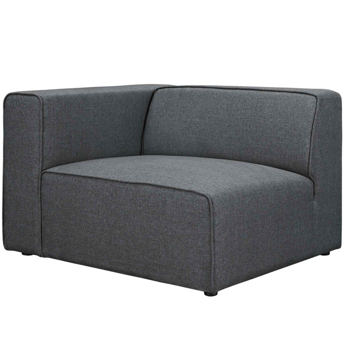 EEI-2720-GRY Mingle Fabric Left-Facing Sofa By Modway