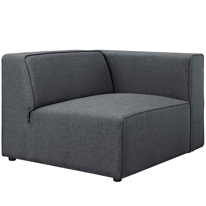 EEI-2722-GRY Mingle Fabric Right-Facing Sofa By Modway