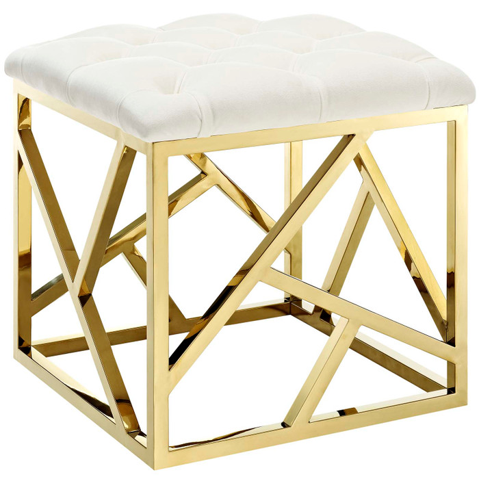 EEI-2845-GLD-IVO Intersperse Ottoman By Modway