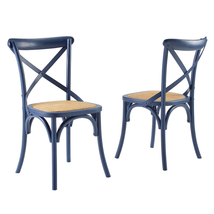 EEI-3481-MID Gear Dining Side Chair Set Of 2 By Modway