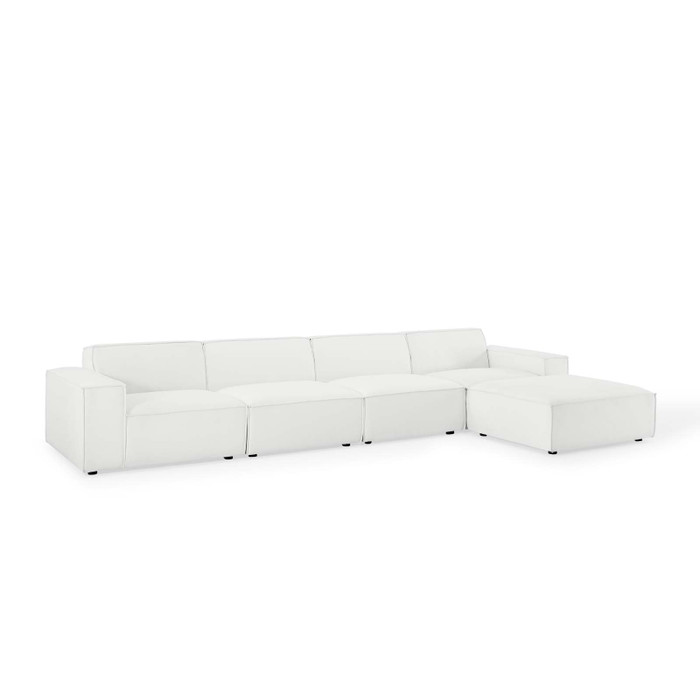 EEI-4115-WHI Restore 5-Piece Sectional Sofa By Modway