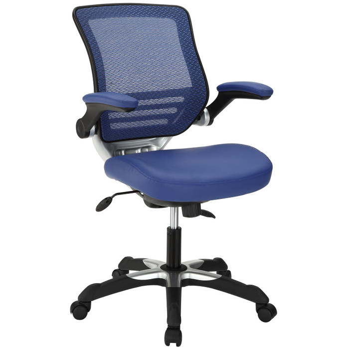EEI-595-BLU Edge Vinyl Office Chair By Modway