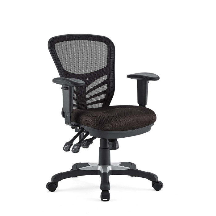 EEI-757-BRN Articulate Mesh Office Chair By Modway