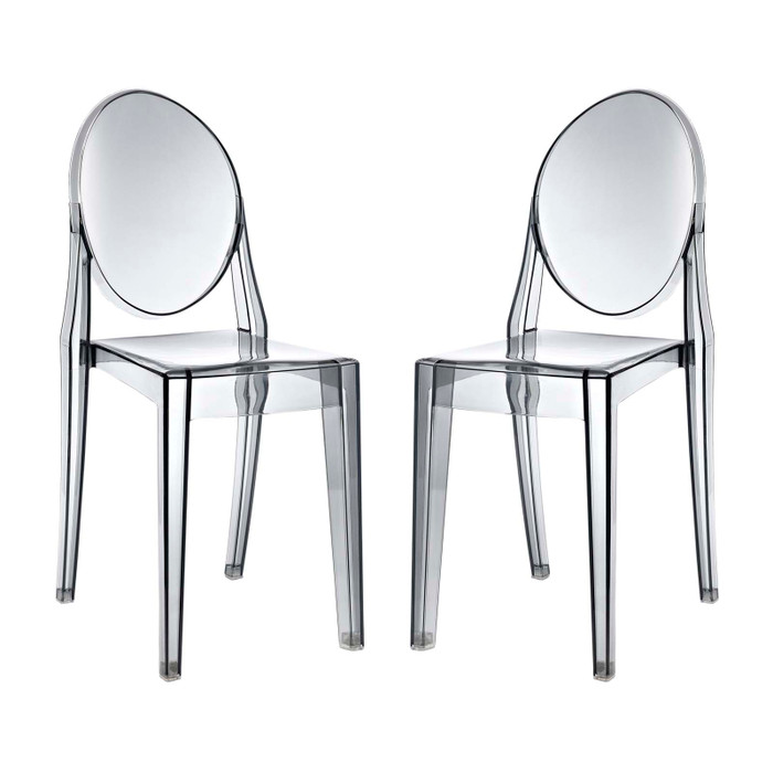 EEI-906-SMK Casper Dining Chairs Set Of 2 By Modway
