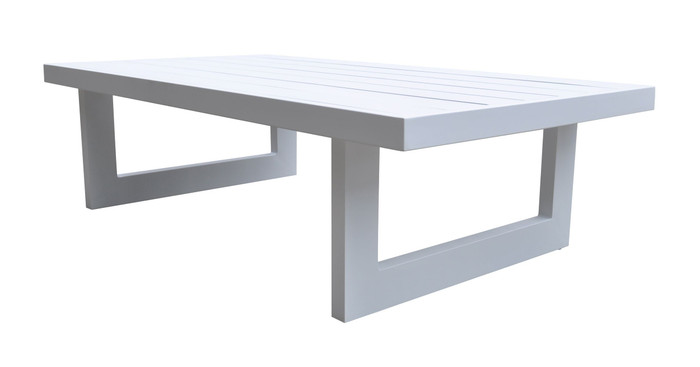 Renava Wake - Modern White Outdoor Coffee Table VGGEMONTALK-WHT-CT