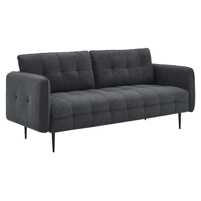 EEI-4451-CHA Cameron Tufted Fabric Sofa By Modway