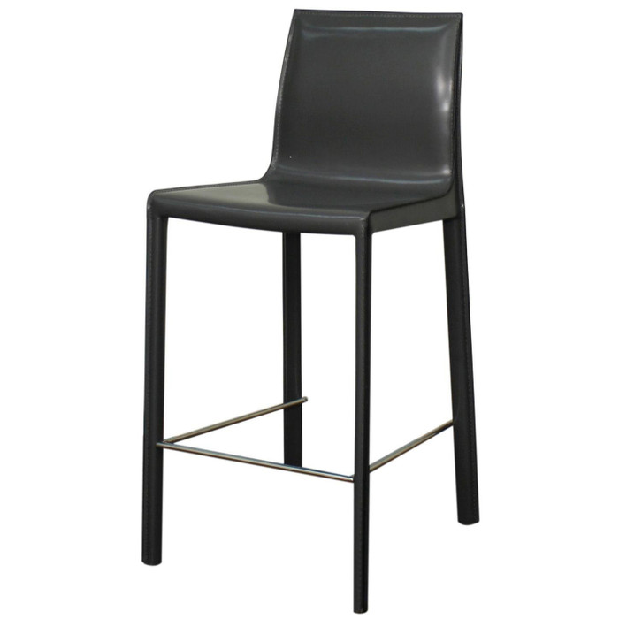 Gervin Recycled Leather Counter Stool,Set Of 2 448526R-30