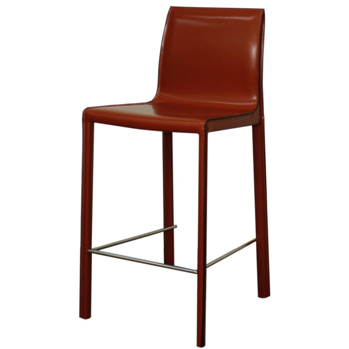 Gervin Recycled Leather Counter Stool,Set Of 2 448526R-49