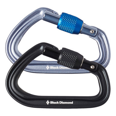 Black Diamond Hotforge Screwgate Carabiners - Main Image