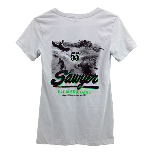 Women's Sawyer 55th Anniversary T-Shirt - Back