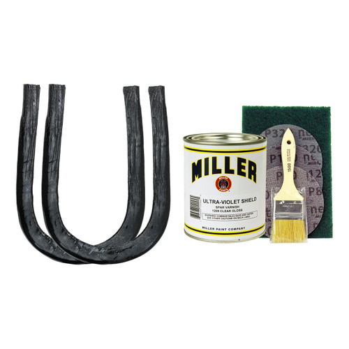 Molded Oar Pro-Tip Kit - Deluxe Narrow Pair