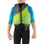 NRS Crew Child PFD - Green on Model