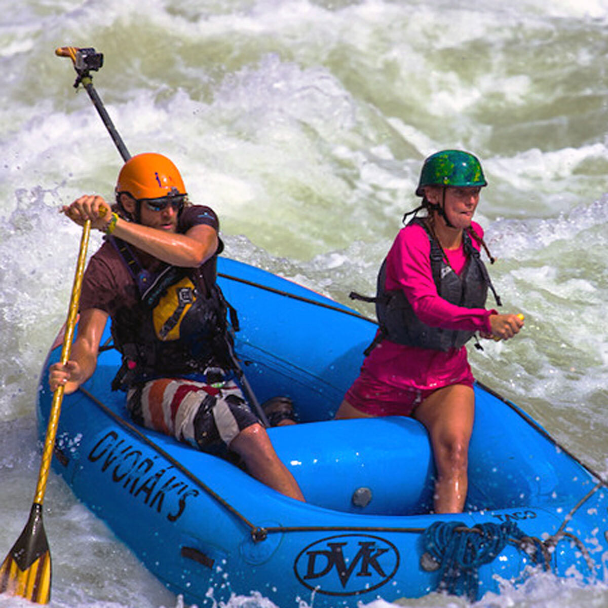Alison Teal Paddle Rafting