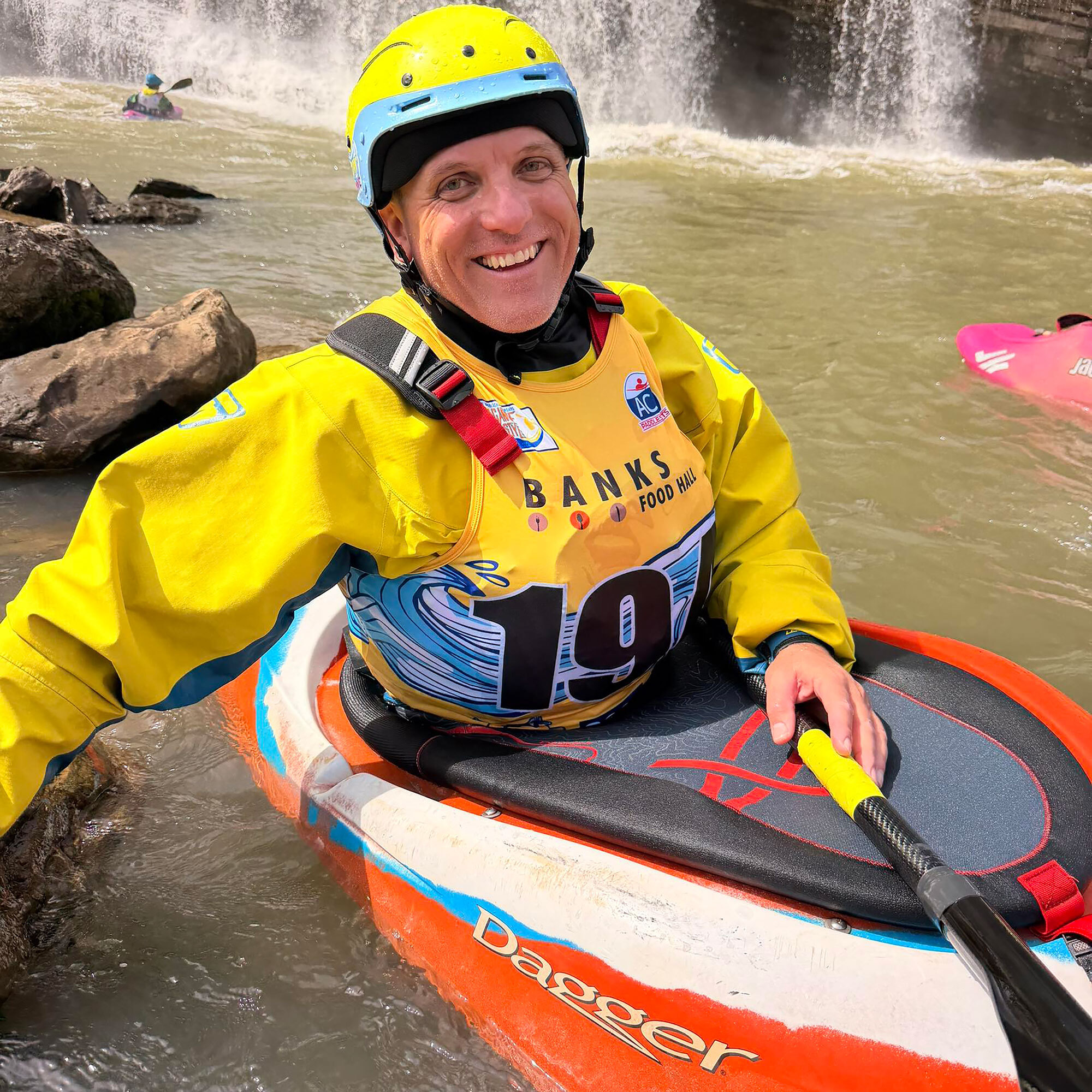 Brad Burden freestyle kayaking