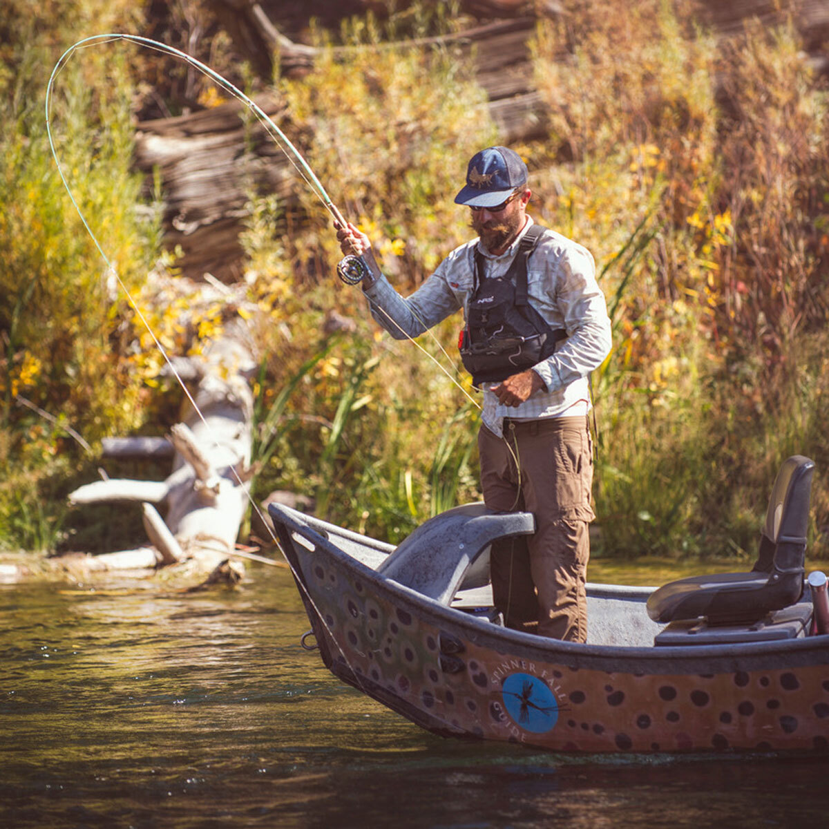 Colby Crossland on the water