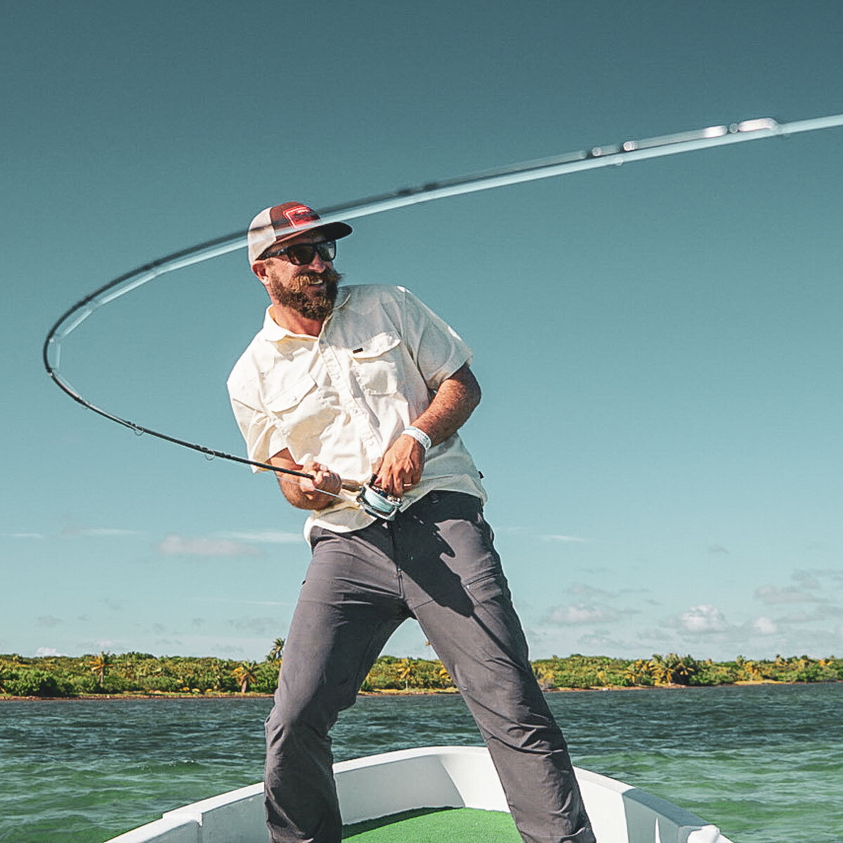 Colby Crossland on the water