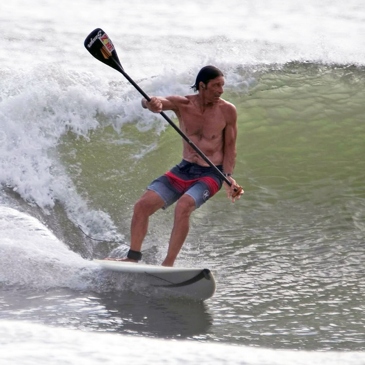 Fabio Giacomini SUP surfing in Italy
