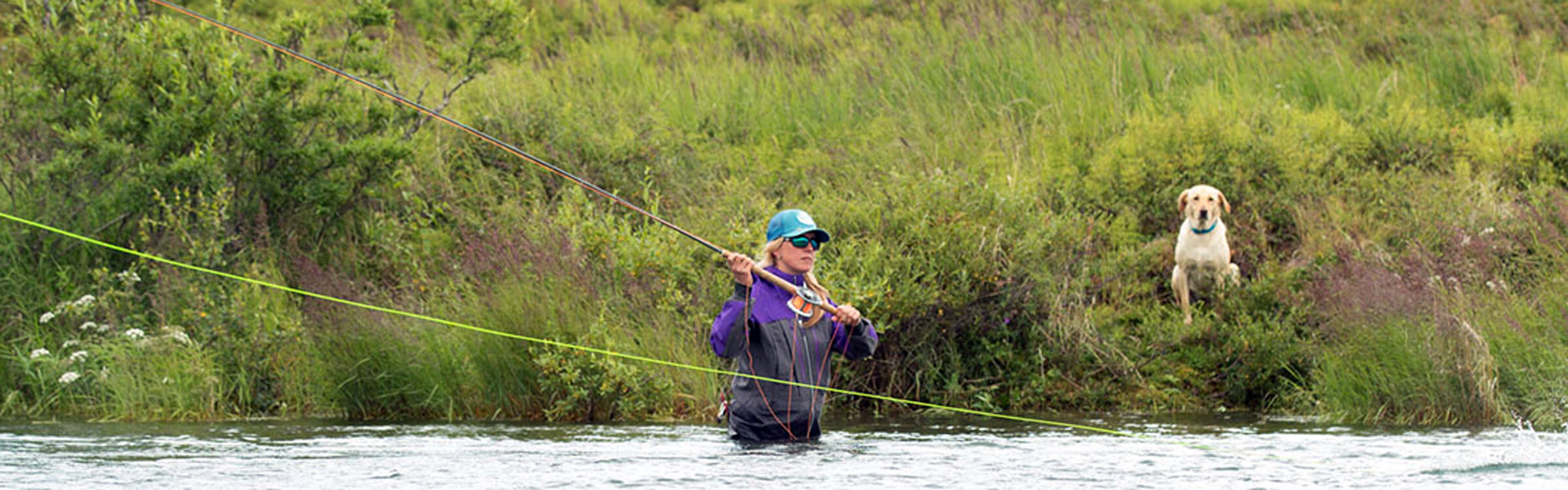 Kate Crump rowing and guiding in Alaska