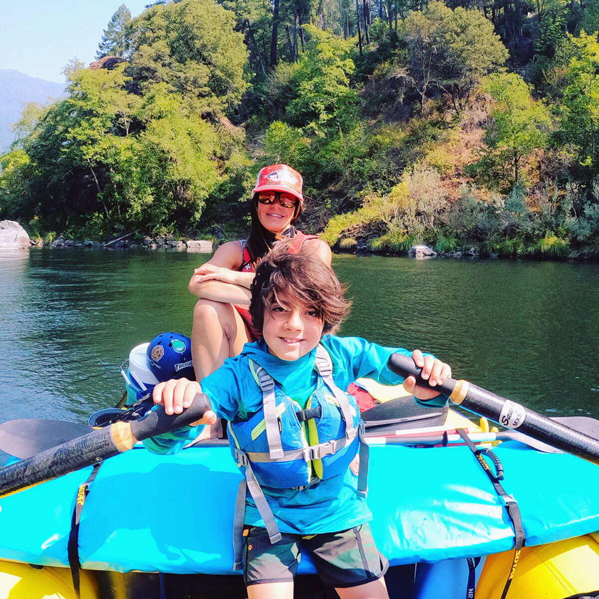 Kelly Wiglesworth teaching rowing